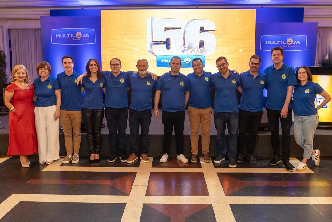 Multiloja celebra 56 anos reafirmando compromisso com inovação e parceria