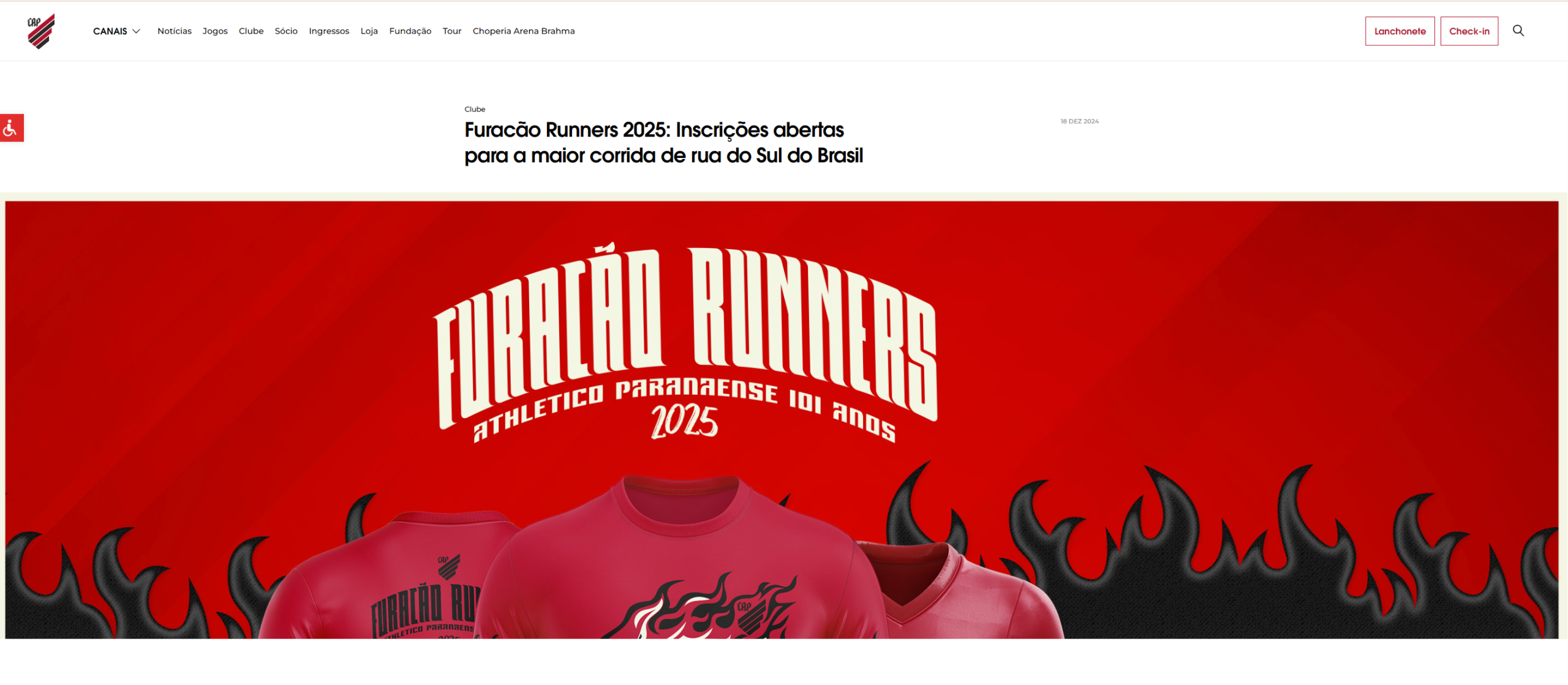Neto Santos participa da Furacão Runners 2025, a maior corrida de rua do Sul do Brasil
