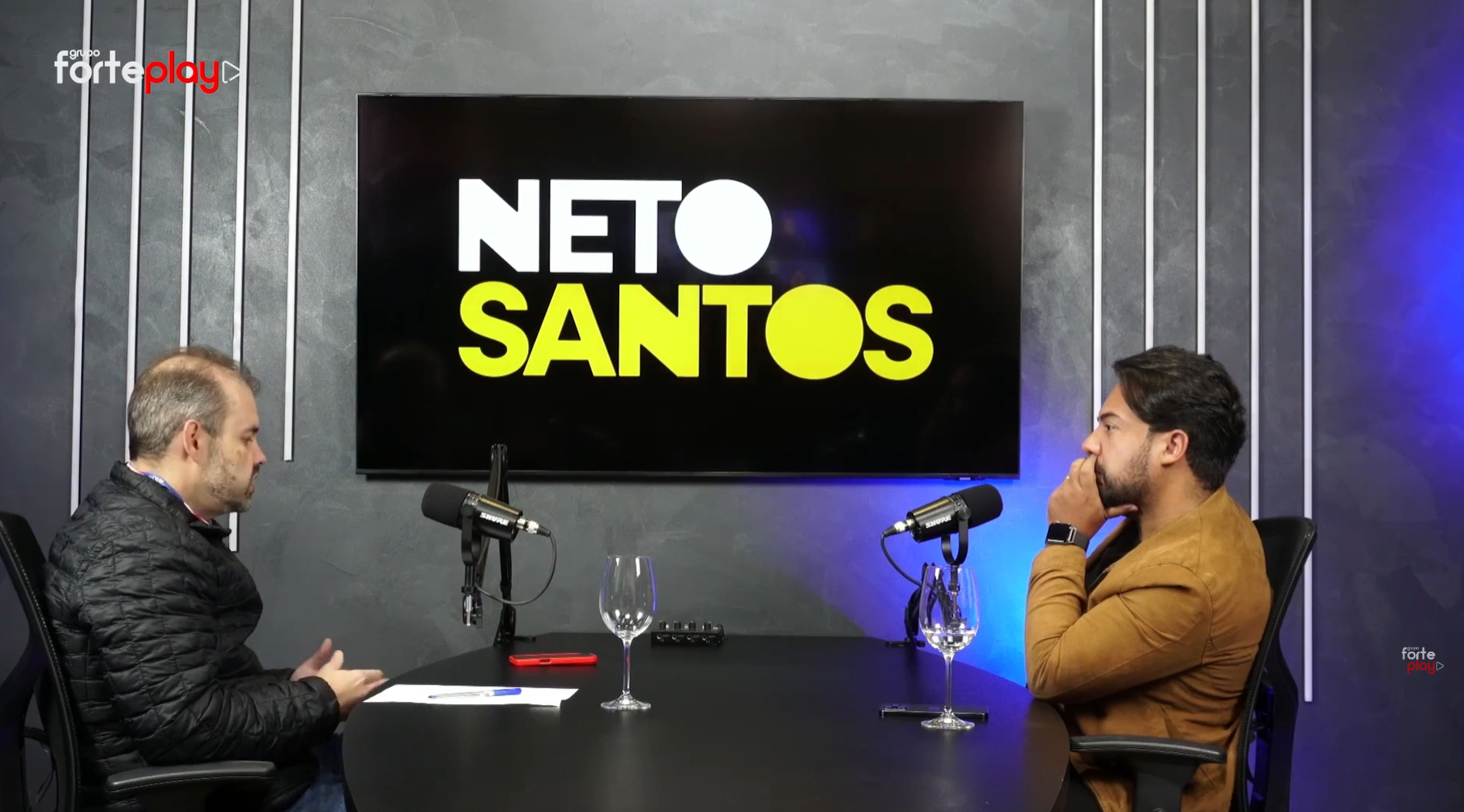 Neto Santos é destaque no podcast Jornada Forte com Lucas Forte